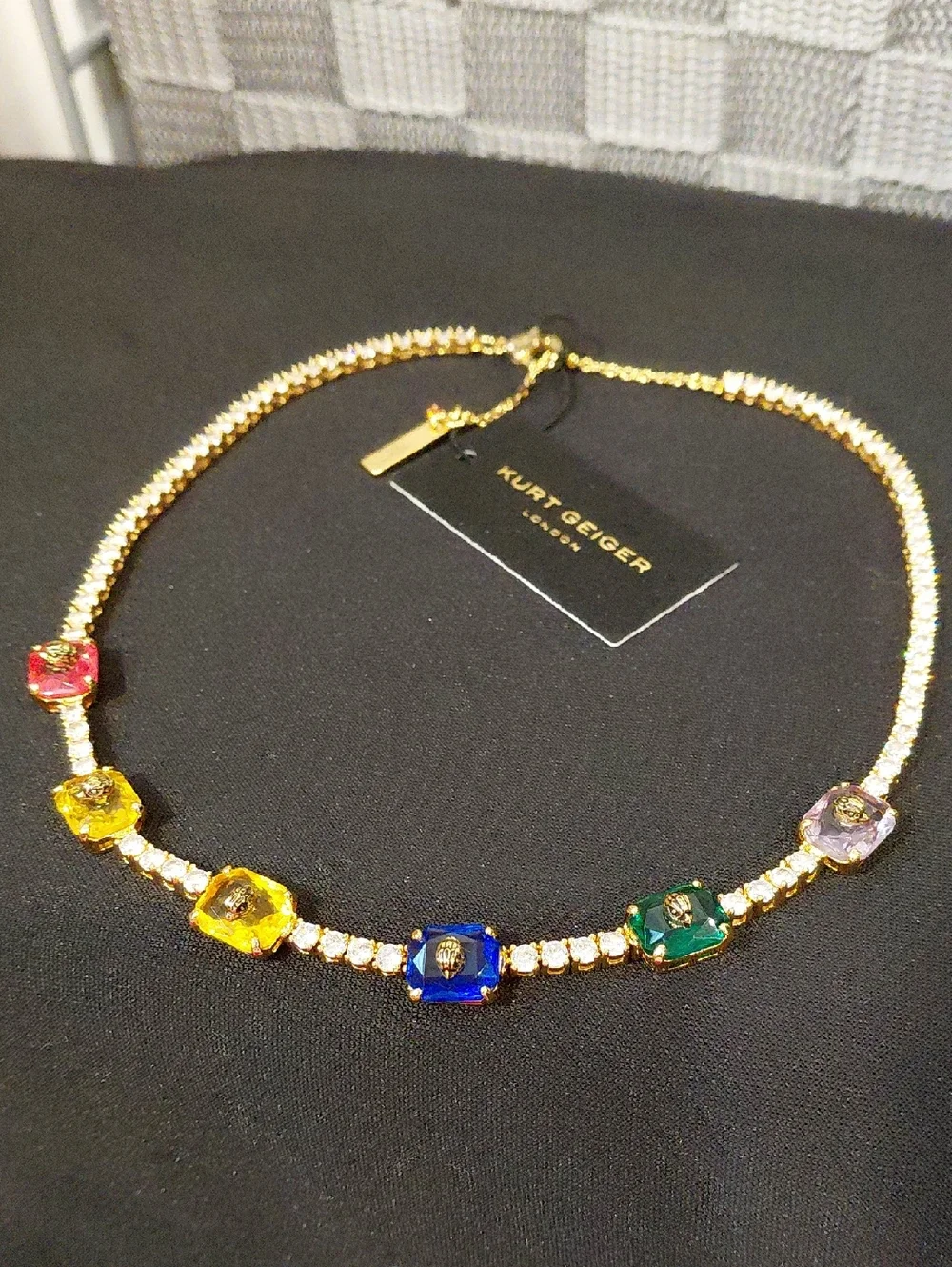 KURT GEIGER LONDON  EAGLE STONE NECKLACE - Picture 3 of 11